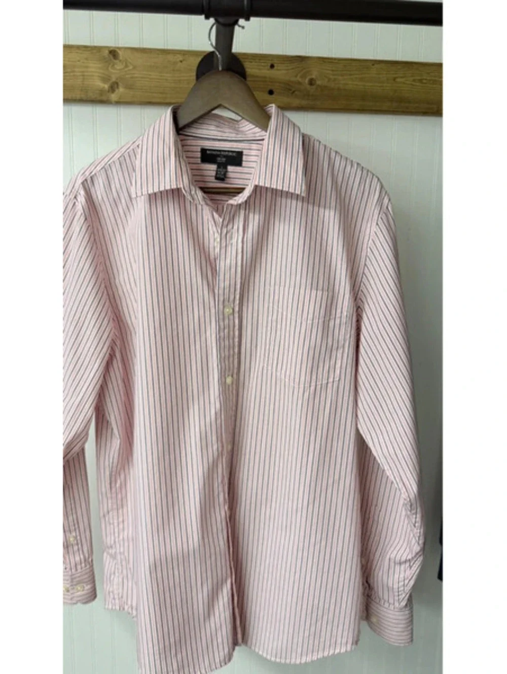 Banana Republic long sleeve dress shirt size large multi